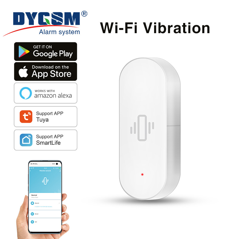 Home Assistant Tuya - Sensore di vibrazione WiFi Tuya, rilevamento