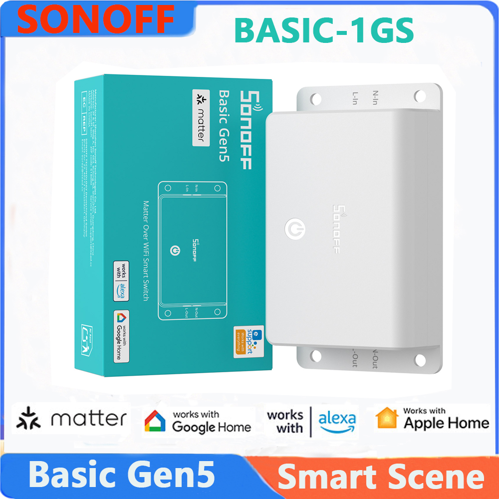 Sonoff Basic - SONOFF Basic Gen5 (BASIC-1GS) Interruttore Intelligente