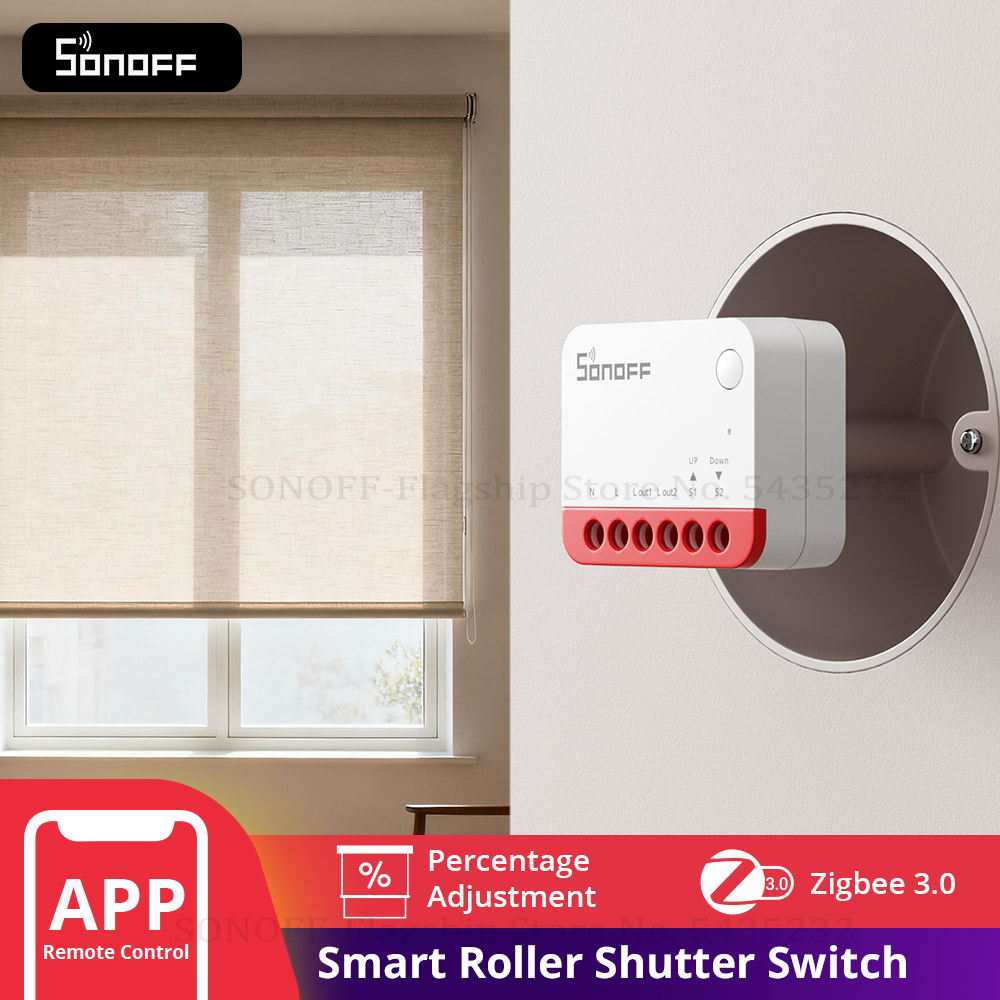 Sonoff - SONOFF MINI-ZBRBS Interruttore Intelligente Zigbee per
