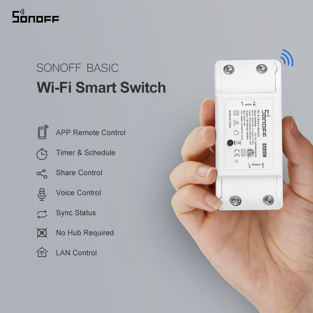 Itead SONOFF Basic R2 Mini Mod - Sonoff Mini R4 recensione e prezzo