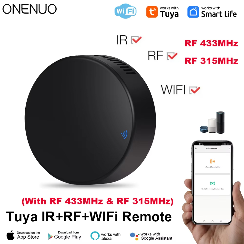 Telecomando Tuya WiFi RF IR 43 - Home Assistant Tuya recensione e prezzo