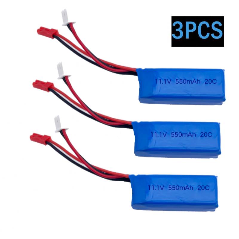 3PCS 20C 3S 11.1V 550mAh Batte - Shelly Plug recensione e prezzo
