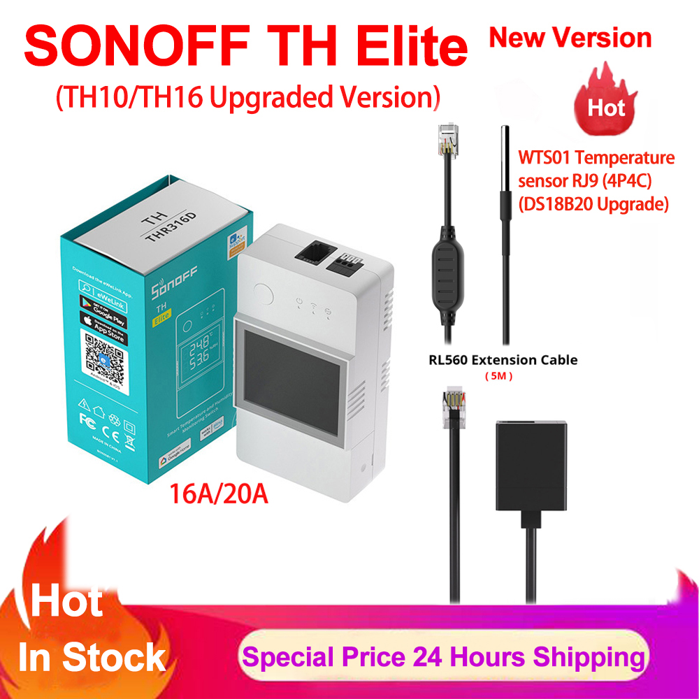 Sonoff TH Elite 16A 20A Interr - Sonoff Basic recensione e prezzo