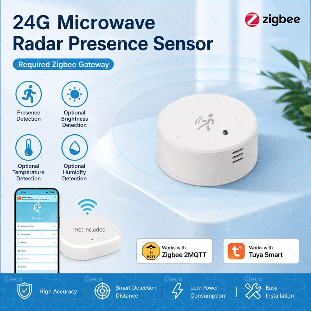 Sensore di Presenza Umana Zigb - Tasmota recensione e prezzo